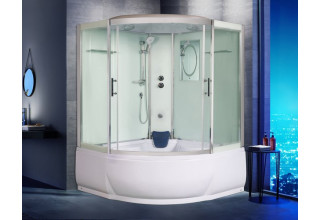 Душевая кабина Welt-Wasser EMMER 15055-2 150x150 стекла прозрачные, с крышей