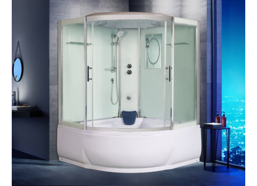 Душевая кабина Welt-Wasser EMMER 15055-2 150x150 стекла прозрачные, с крышей