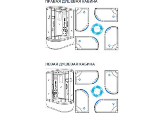 Душевая кабина Timo Standart T-1115 стекло 5мм