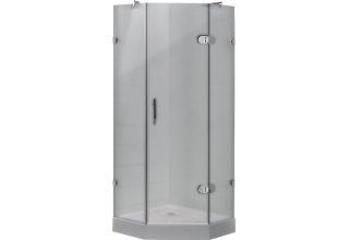 Душевой уголок Timo BY-839 Fabric Glass 100x100 стекло 8 мм