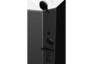 Душевая кабина Timo Premium Ilma Black 909 90x90 стекло 5мм