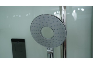 Душевая кабина Timo Puro H-510 120x90 L с турецкой баней стекло 8мм