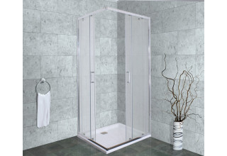 Душевой уголок Timo ALTTI-618 Foggy Glass 80x80 стекло 6 мм