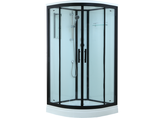 Душевая кабина Timo Standart T-6601 B 100x100 стекло 5 мм