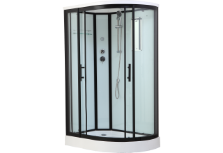 Душевая кабина Timo Standart T-6602 B L 120x85 стекло 5 мм