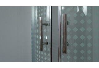 Душевой уголок Timo TL-9002 F Fabric Glass 90x90 стекло 6 мм