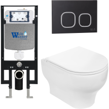 Комплект Welt-Wasser AMBERG 497 + ERLENBACH 004 GL-WT + AMBERG RD-BL