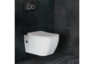 Комплект инсталляции Roxen StounFix Slim 508149 клавиша черная