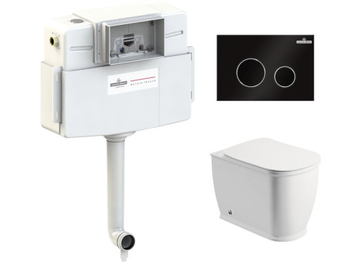 Комплект инсталляции и унитаза 4 в 1 Lavinia Boho Relfix Bell Pro 77060212(состоит из 33010030, 38020010, 380502MB)