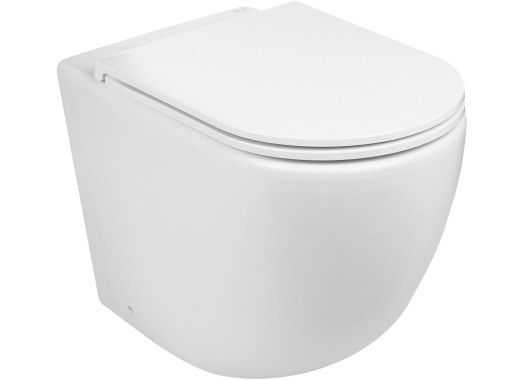 Унитаз Welt-Wasser MERZBACH 002MT-WT подвесной Унитаз Welt-Wasser MERZBACH 002MT-WT подвесной