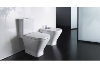 Унитаз напольный Roca The Gap 342477000 + 341471000 + 801472001 с баком и пневмокрышкой