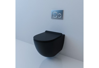 Унитаз подвесной Esbano GARCIA MB 37x55 черный матовый