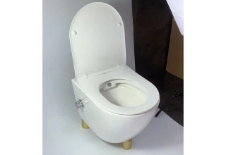 Унитаз подвесной Esbano Teruel-WB 36,5x48,5 с функцией биде, белый