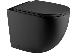 Унитаз подвесной Welt-Wasser MERZBACH 002 MT-BL черный матовый