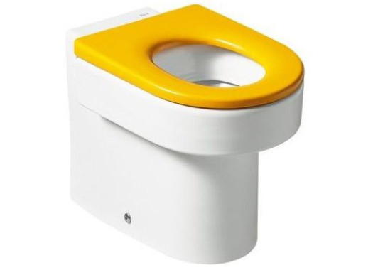 Унитаз приставной Roca Happening A347115000 без бачка, без сиденья, белый Унитаз приставной Roca Happening A347115000 без бачка, без сиденья, белый