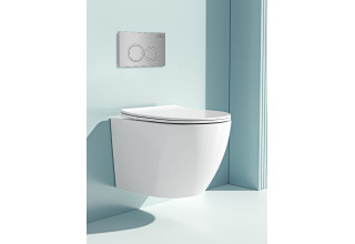 Инсталляция Roxen StounFix Slim 710200 с клавишей смыва Santi 410260CH