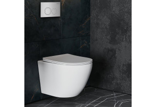 Инсталляция Roxen StounFix Slim 710200 с клавишей смыва Santi 410260CH