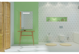 Комплект 2 в 1 Lavinia Boho Bristol Rimless 21010007 (чаша + пневмокрышка + шумоизоляция)