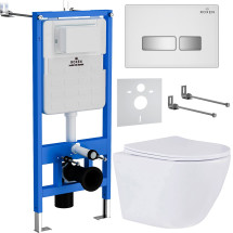 Комплект инсталляции Roxen StounFix Slim 633220 белый