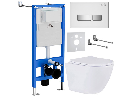 Комплект инсталляции Roxen StounFix Slim 633220 белый