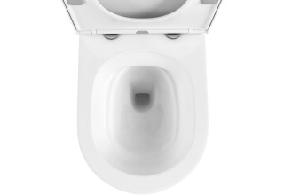 Подвесной унитаз Lavinia Boho Elegant Rimless 3308001R SoftClose