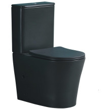 Унитаз-компакт CeruttiSpa MB CT9244 62x36,5 черный матовый