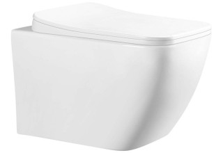 Унитаз подвесной CeruttiSpa Nemo Aria PP CT9753 51x36 сиденье из ABS, микролифт Унитаз подвесной CeruttiSpa Nemo Aria PP CT9753 51x36 сиденье из ABS, микролифт