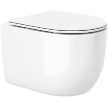 Унитаз подвесной CeruttiSpa OGLIO Aria MW CT9237 48,5x36,5 сиденье Duroplast, микролифт, белый матовый