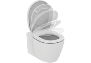 Унитаз подвесной Ideal Standard Connect AQUABLADE E047901+E712701 с толстым сиденьем SoftClose