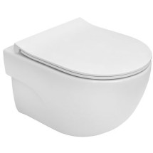 Унитаз подвесной Roca Meridian-N Compact Rimless A34H242000 36x48 SoftClose Унитаз подвесной Roca Meridian-N Compact Rimless A34H242000 36x48 SoftClose