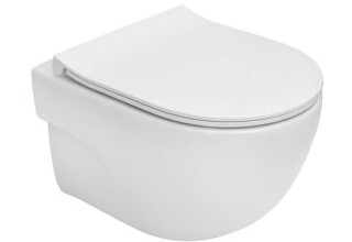 Унитаз подвесной Roca Meridian-N Compact Rimless A34H242000 36x48 SoftClose