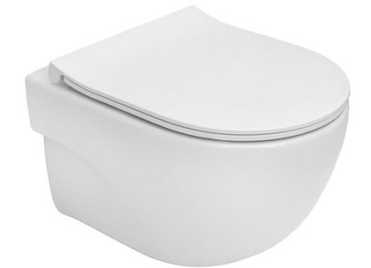 Унитаз подвесной Roca Meridian-N Compact Rimless A34H242000 36x48 SoftClose