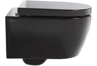 Унитаз подвесной SSWW CT2038VB 36x48,5 с сиденьем SoftClose черный