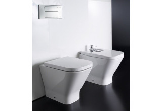 Унитаз приставной Roca The Gap 347477000 + 801472001 с пневмокрышкой