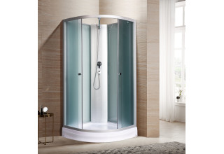 Душевая кабина River NARA LIGHT Б/К XL 90/24 MT 90x90 стекла матовые, профиль хром матовый