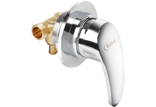 Душевая кабина River NARA Б/К 100/80/24 МТ R 100x80  без крыши, правая, стекла матовые, профиль матовый хром