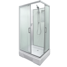 Душевая кабина River Quadro 100/80/24 МТ без крыши 100x80