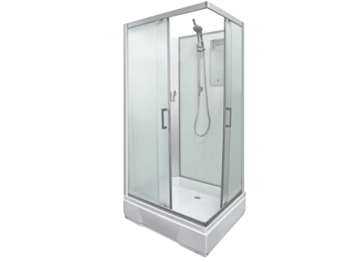 Душевая кабина River Quadro 100/80/24 МТ без крыши 100x80