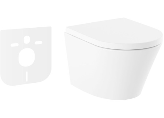 Комплект 2 в 1 Lavinia Boho Biore Rimless 21010006 (чаша + пневмокрышка + шумоизоляция) Комплект 2 в 1 Lavinia Boho Biore Rimless 21010006 (чаша + пневмокрышка + шумоизоляция)