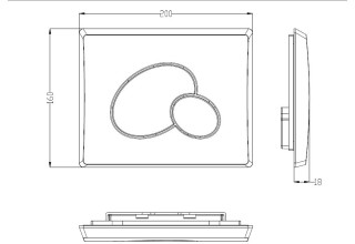 Комплект Welt-Wasser MARBERG 410 + GELBACH 004 GL-WT + MAR 410 RD с клавишей матовый хром