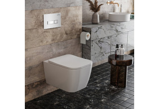 Комплект инсталляции Roxen StounFix Slim 634687 белый