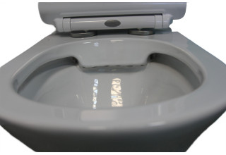 Напольный унитаз CeruttiSpa Bernina 35,5x66,5 безободковый SoftClose