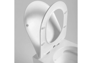 Подвесной унитаз CeruttiSpa Sella Aria 36x49,5 безободковый SoftClose