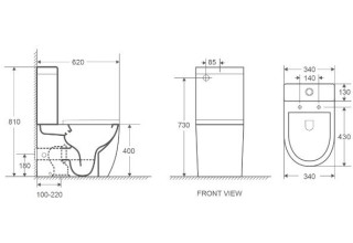 Унитаз Welt-Wasser MERZBACH 001GL-WT напольный