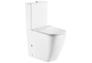 Унитаз напольный Ceruttispa Chika CT8708 62x38,5 сиденье Duroplast, микролифт