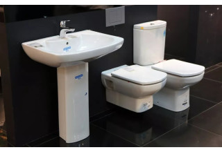 Унитаз напольный Roca Dama Senso 342517000 + 341517000 с бачком без крышки