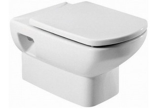 Унитаз подвесной Roca Dama Senso 7346517000 + ZRU9000041 белый Унитаз подвесной Roca Dama Senso 7346517000 + ZRU9000041 белый