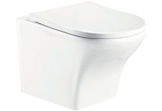 Комплект Welt-Wasser AMBERG 506 ST + ODENBACH 004 GL-WT + AMBERG RD-MT CR с клавишей хром матовый