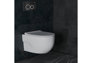 Комплект инсталляции Roxen StounFix Slim 507197 клавиша черная