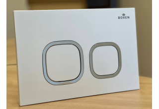 Комплект инсталляции Roxen StounFix Slim 533876 6в1 клавиша белая/хром